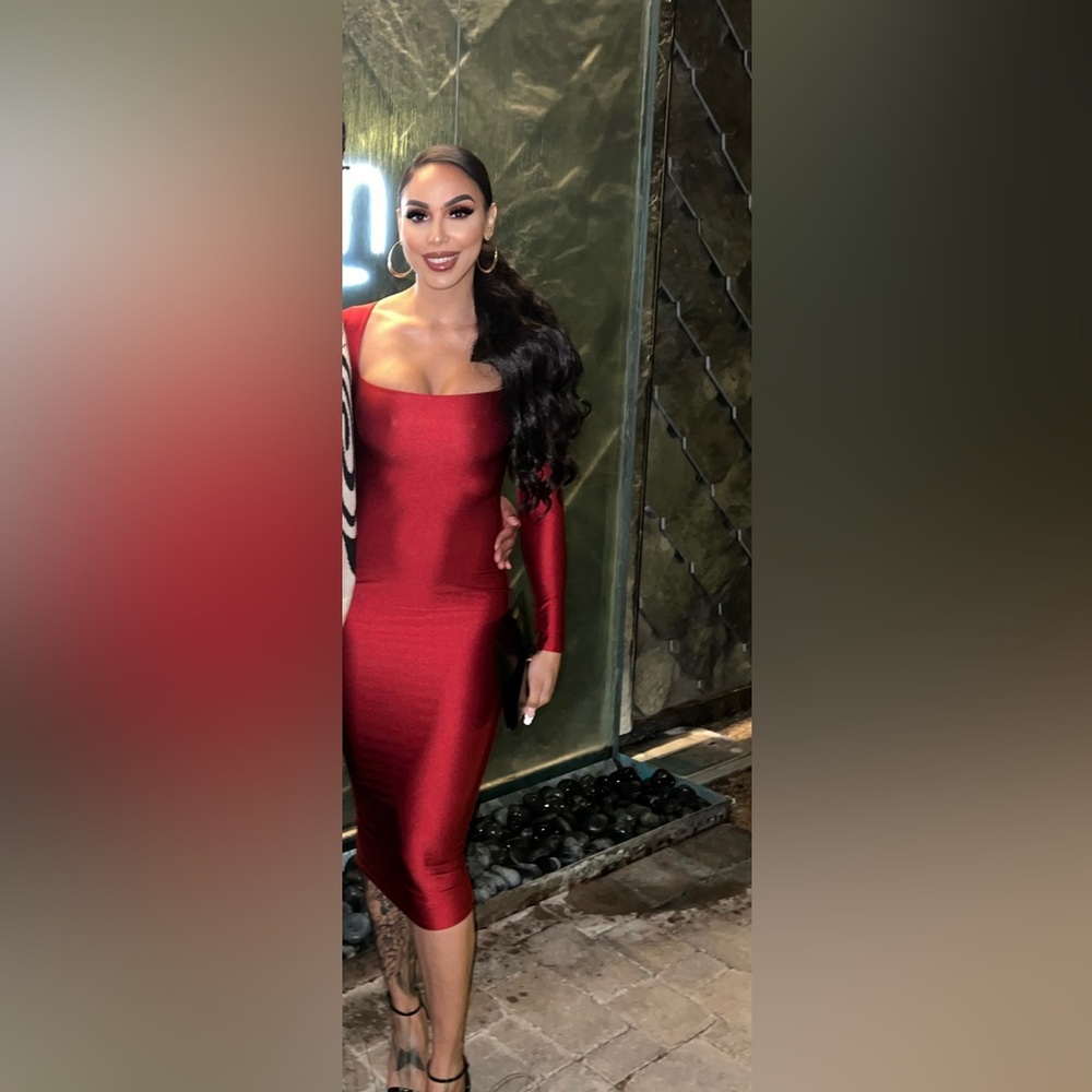 Naked Wardrobe On Sleek Dress